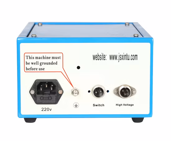 Machine d'impression de troupeau portative/en forme de boîte, machine de flocage électrostatique